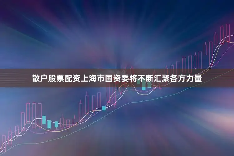 散户股票配资上海市国资委将不断汇聚各方力量