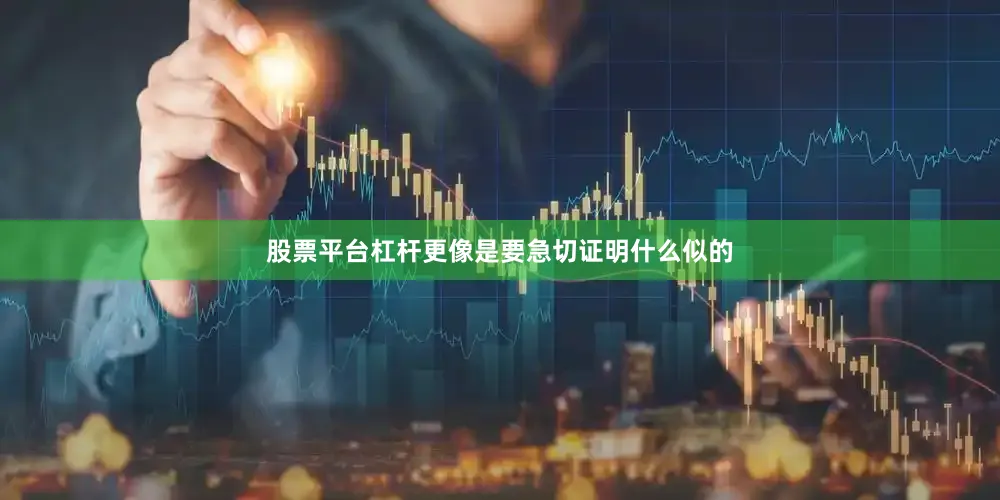 股票平台杠杆更像是要急切证明什么似的